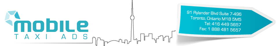 Taxi Advertising Toronto - Logo